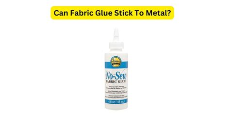 adhesive for fabric to metal